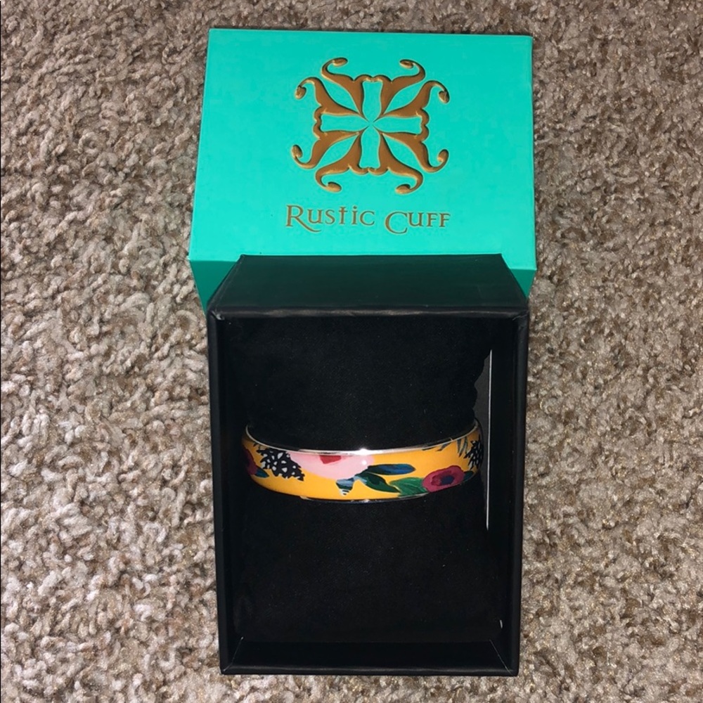 Rustic Cuff Spanish floral cuff bracelet